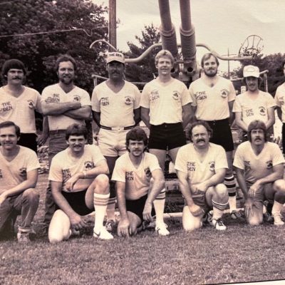 "The Dens"! The old bar's 70's baseball team.